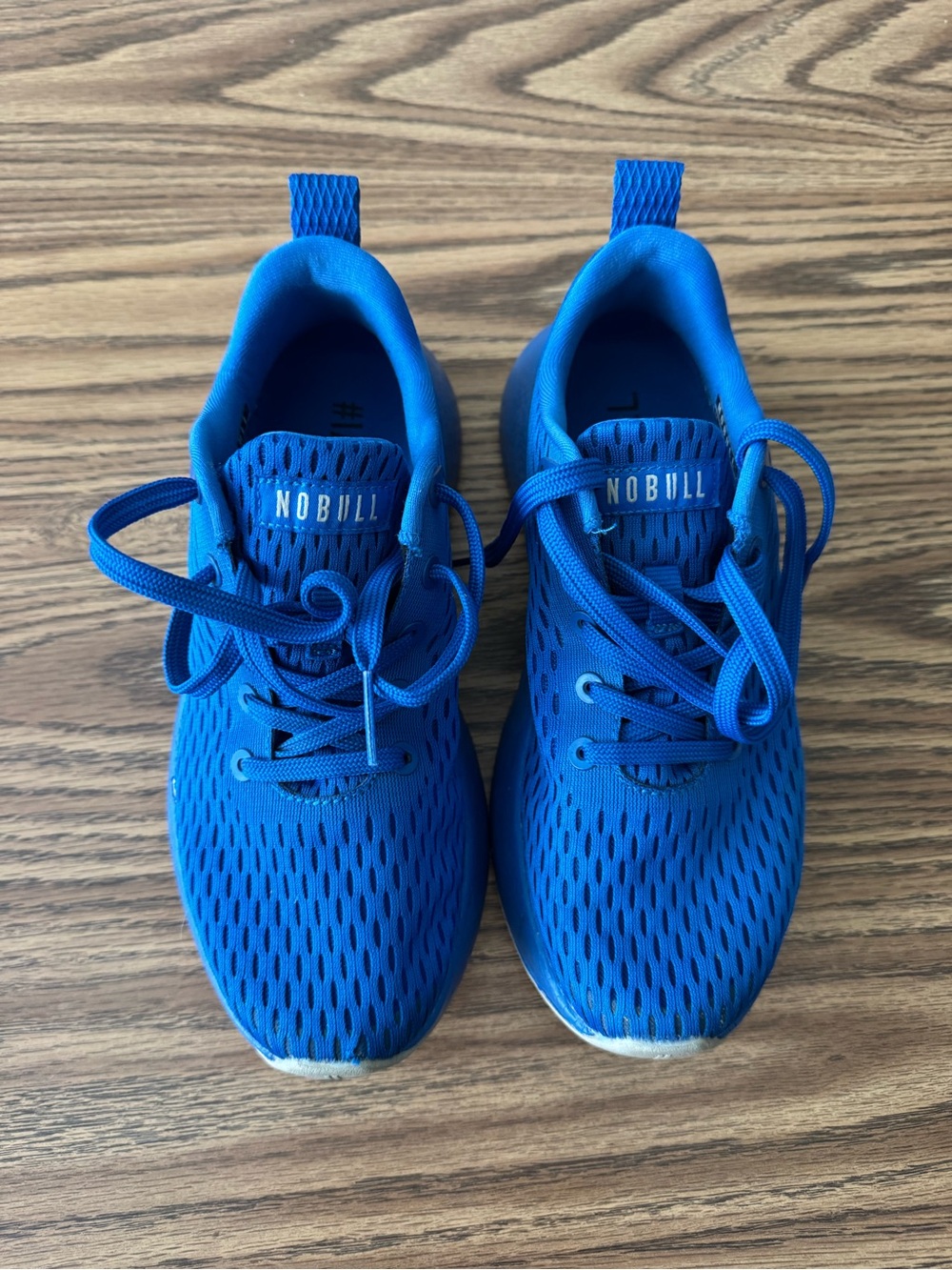 NOBULL Royal Blue Mesh Athletic Sneakers - Picture 4 of 6